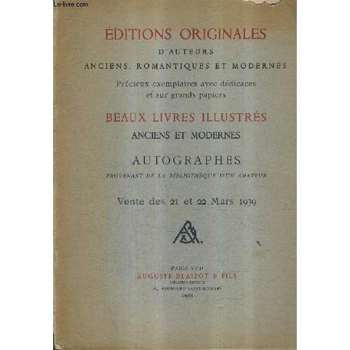 Catalogue De Ventes Aux Encheres - Editions Originales D'auteurs An... on Productcaster.