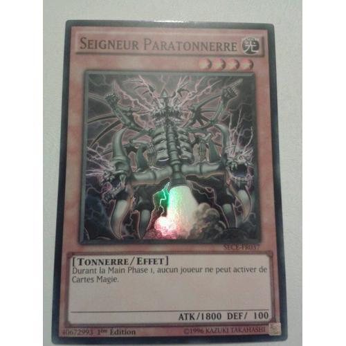 Yu-Gi-Oh! - Seigneur Paratonnerre - Sece-Fr037 - Super Rare on Productcaster.