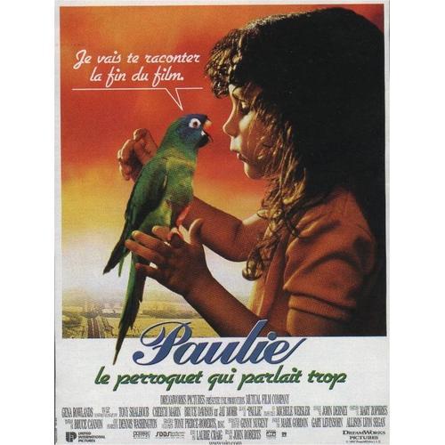 Paulie, Le Perroquet Qui Parlait Trop - Affiche Originale De Cinéma... on Productcaster.