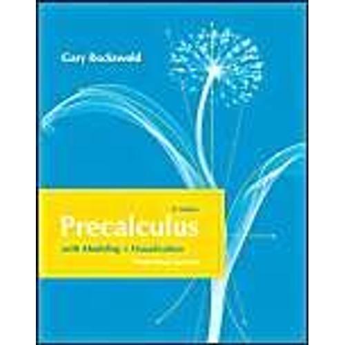 Precalculus With Modeling And Visualization on Productcaster.