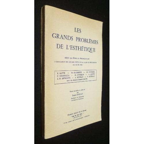 Les Grands Problèmes De L'esthétique on Productcaster.