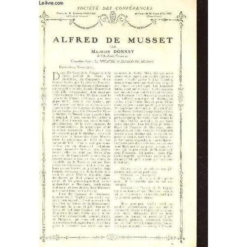 Alfred De Musset - Cinquieme Lecon : Le Theatre D'alfred De Musset ... on Productcaster.