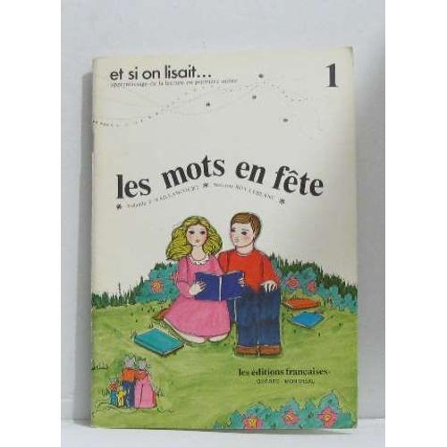 Les Mots En Fête Et Si On Lisait. I on Productcaster.