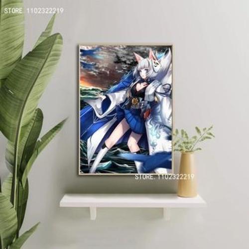 Affiche toile Azur Lane poster pi¿¿ces murales,mpression murale Pos... on Productcaster.