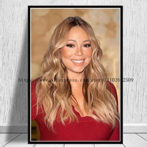 Mariah Carey Rock toile affiche peinture,mpression murale Poster po... on Productcaster.