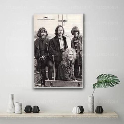 Creedence Clearwater Revival Ban Toile Affiche,mpression murale Pos... on Productcaster.