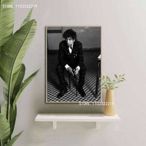 Bob Dylan Stripe Toile Affiche Affiche murale,mpression murale Post... on Productcaster.