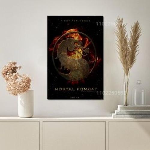 Affiche sur toile de jeu vid¿¿o Mortal Kombat Iconic HD,mpression m... on Productcaster.