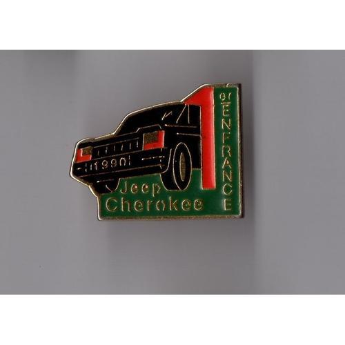 Pin's Voiture / Jeep Cherokee 1990 - 1er En France on Productcaster.