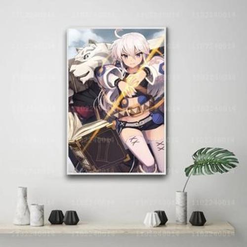 Affiche Grimoire sur toile d¿¿coration dessin anim¿¿ manga,mpressio... on Productcaster.