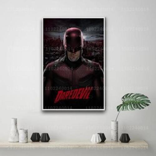 D¿¿cor d'affiche en toile de film Daredevil Punisher,mpression mura... on Productcaster.