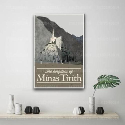 Affiche en toile Minas Tirith, affiches d¿¿coratives,mpression mura... on Productcaster.