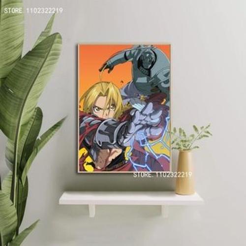 Affiche murale en toile Fullmetal Alchemist,mpression murale Poster... on Productcaster.