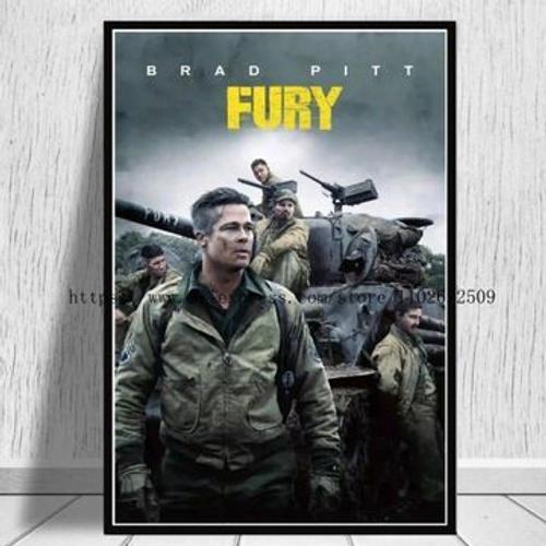 Affiche en toile Fury affiches de film sur toile,mpression murale P... on Productcaster.