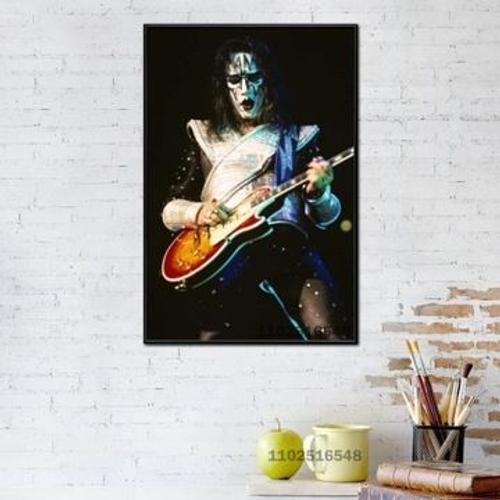 Affiche en toile Ace Frehley, peinture d'affiche,mpression murale P... on Productcaster.