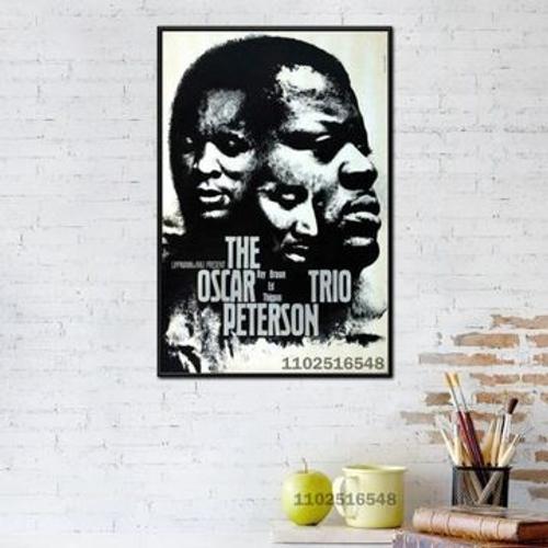 Affiche en toile, peinture d'oscar Peterson,mpression murale Poster... on Productcaster.