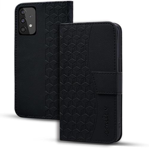 Coque Pour Samsung Galaxy A32 4g Étui Haute Qualité Cuir Pu Magnéti... on Productcaster.