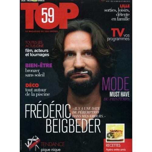 Top 59 57 - Frederic Beigbeder on Productcaster.