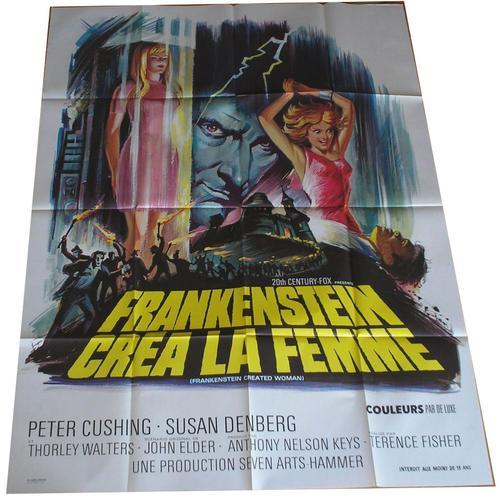 Frankenstein Crea La Femme (Terence Fisher) Affiche Originale 120 X... on Productcaster.