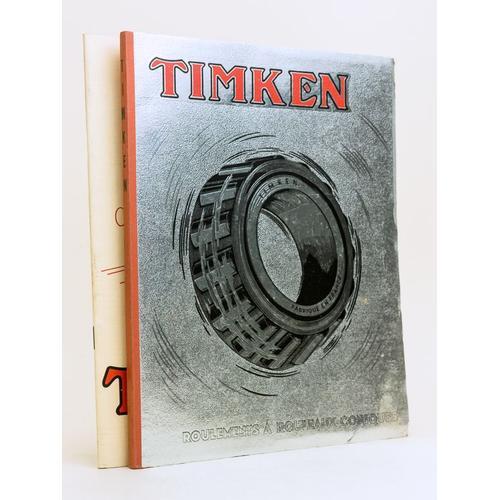 Timken. Roulements À Rouleaux Coniques. N° 320 F T Août 1936 On Jo... on Productcaster.