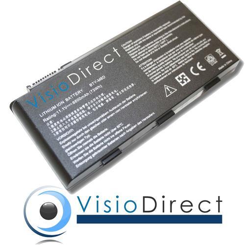 Batterie 11.1V 6600mAh pour ordinateur portable MEDION MD97779 - Vi... on Productcaster.