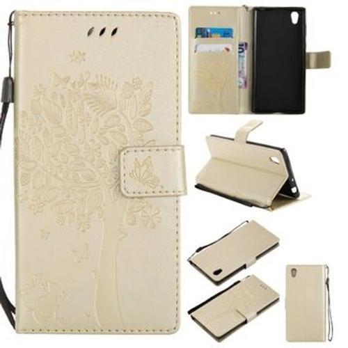 Coque En Cuir Aimant Pour Sony Xperia L1 on Productcaster.