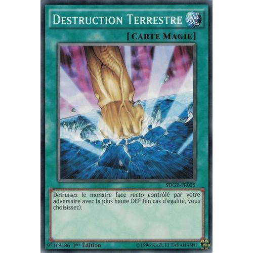 Yu Gi Oh! - Sdgr-Fr025 Destruction Terrestre on Productcaster.