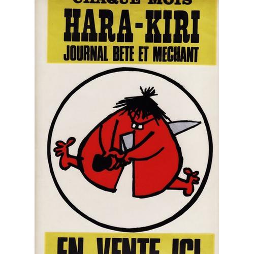 Hara-Kiri / 1964 / Affiche Autocollante / on Productcaster.