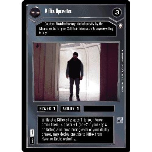 Kiffex Operative - Special Edition - Star Wars Ccg - Ds on Productcaster.