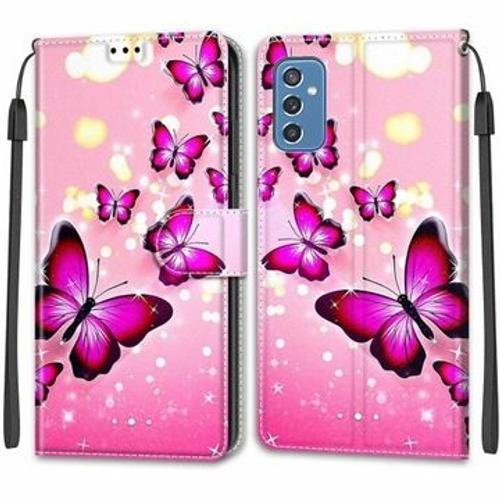 Coque En Cuir Pour Samsung Galaxy M52 5g on Productcaster.