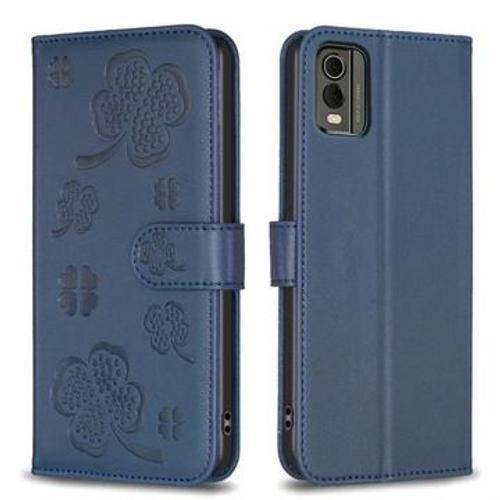 Coque En Cuir Aimant Pour Nokia C12 on Productcaster.