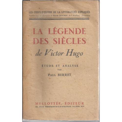 La Légende Des Siècles De Victor Hugo Étude Et Analyse on Productcaster.