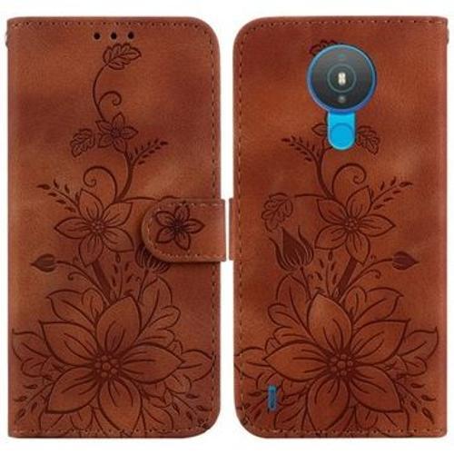 Etui En Cuir Aimant Pour Nokia 1.4 on Productcaster.