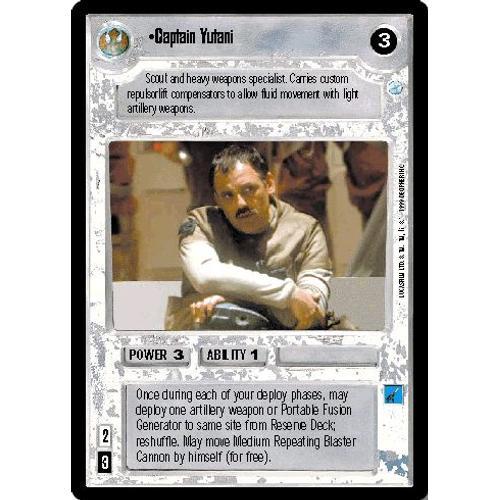 Captain Yutani - Endor - Star Wars Ccg on Productcaster.