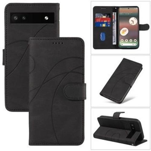 Coque En Cuir Aimant Pour Google Pixel 6a on Productcaster.