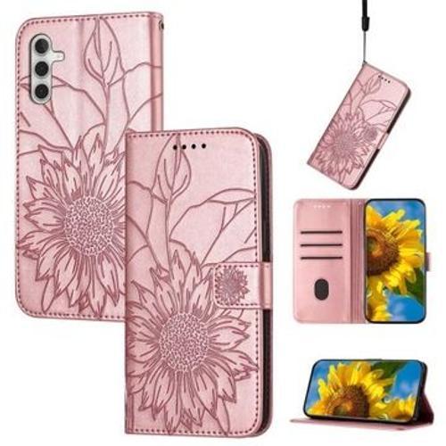 Coque En Cuir Pour Samsung Galaxy A54 5g on Productcaster.