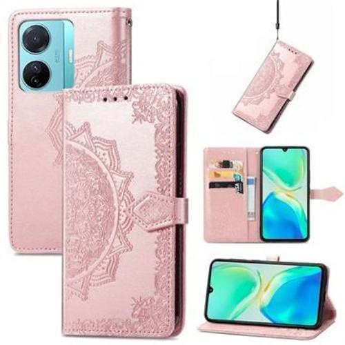 Coque En Cuir Aimant Pour Vivo S15e on Productcaster.