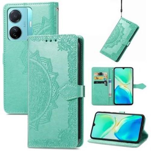 Coque En Cuir Aimant Pour Vivo S15e on Productcaster.