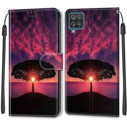 Coque En Cuir Pour Samsung Galaxy A12 M12 on Productcaster.