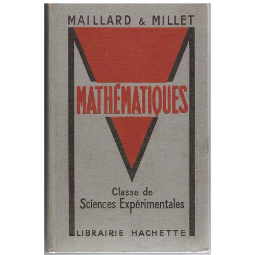 Mathématiques Classe De Sciences Expérimentales on Productcaster.