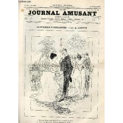 Le Journal Amusant N°1591 - Fantaisies Parisiennes - Une De Mes Anc... on Productcaster.