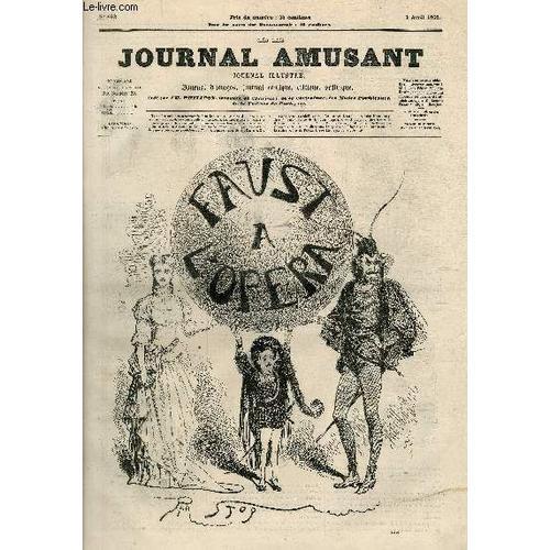 Le Journal Amusant N°692, Faust À L'opéra on Productcaster.