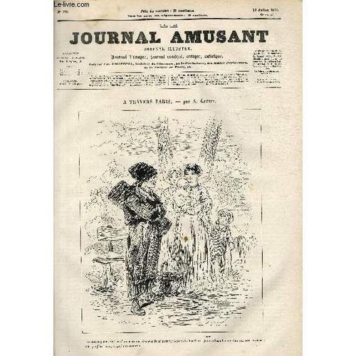 Le Journal Amusant N°776, A Travers Paris on Productcaster.