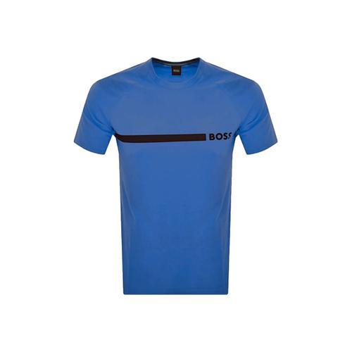 T Shirt Boss Line Homme Bleu on Productcaster.