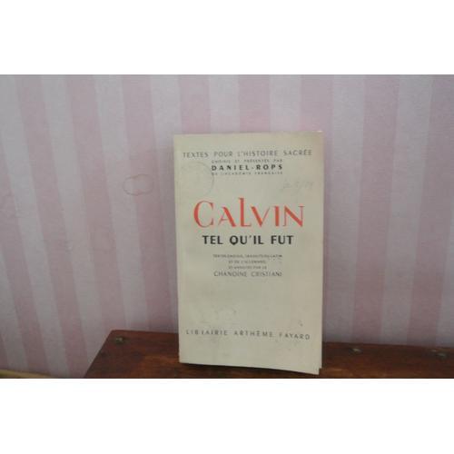 Calvin Tel Qu'il Fut on Productcaster.