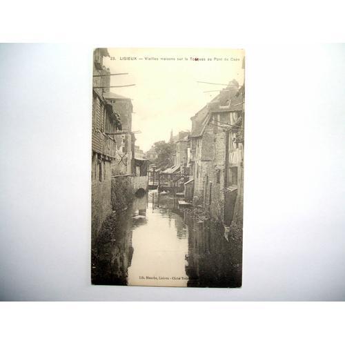 Carte Postale Ancienne - Lisieux - Vieilles Maisons Sur La Touques ... on Productcaster.