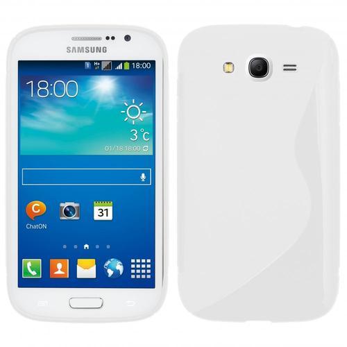 Housse Etui Coque Silicone Gel Blanc Pour Samsung I9080 I9082 Galax... on Productcaster.