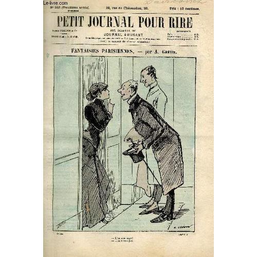 Petit Journal Pour Rire N°553 De La 3è Série - Fantaisies Parisiennes on Productcaster.