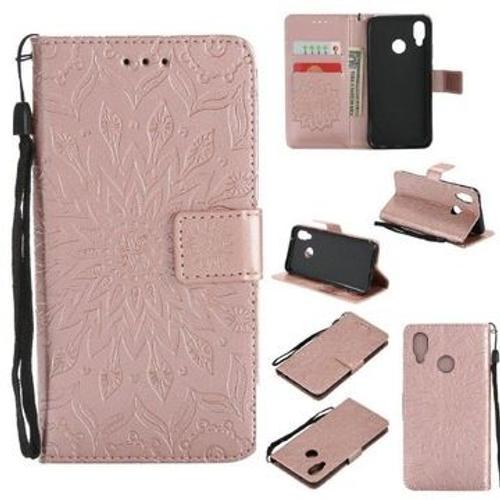 Etui En Cuir Aimant Pour Huawei P20 Lite on Productcaster.