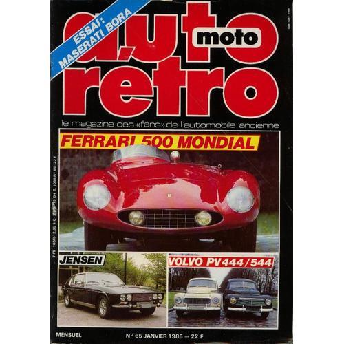 Auto Moto Retro N°65 Du 01-01-1986 on Productcaster.